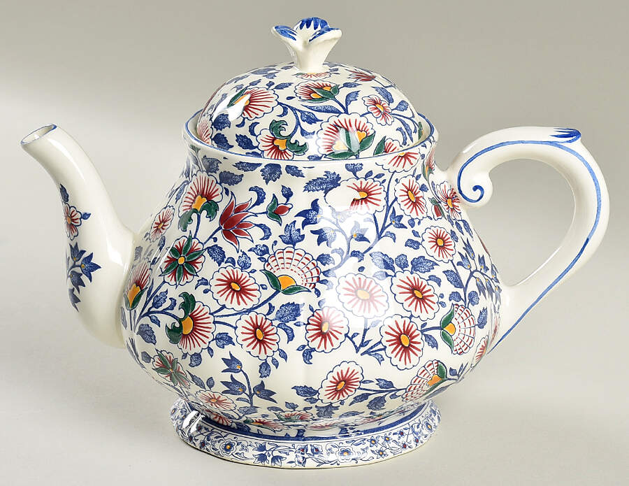 Persepolis Teapot & Lid by Faiencerie De Gien-1