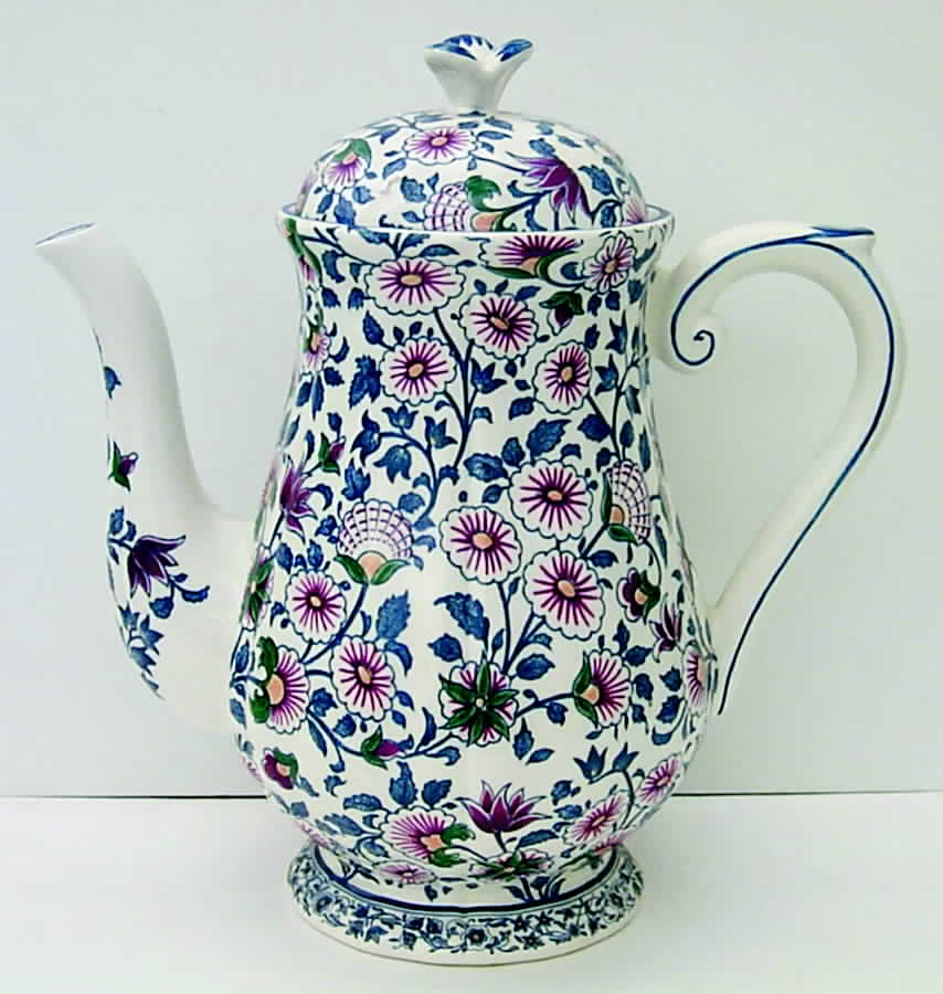 Persepolis Coffee Pot & Lid by Faiencerie De Gien-1