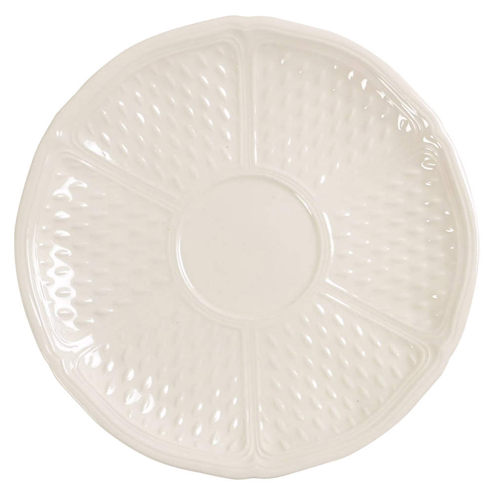 Pont Aux Choux (Cream) Saucer for Flat Cup by Faiencerie De Gien-1