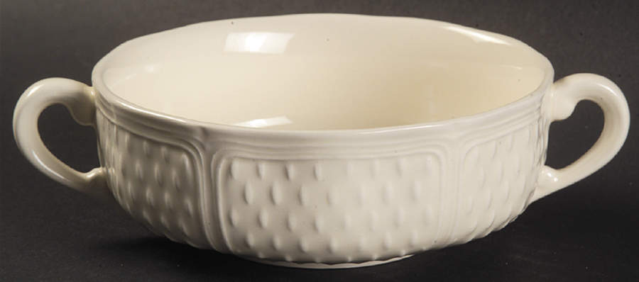 Pont Aux Choux (Cream) Cream Soup Bowl No Lid by Faiencerie De Gien-1