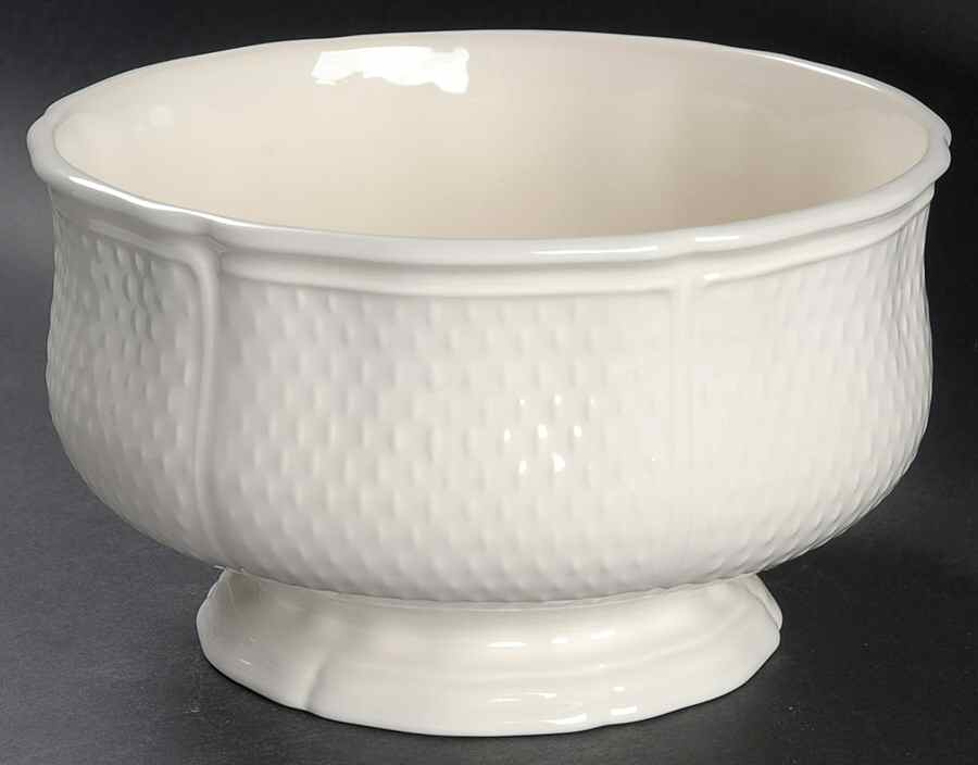 Pont Aux Choux (Cream) 8" Round Vegetable Bowl by Faiencerie De Gien-1