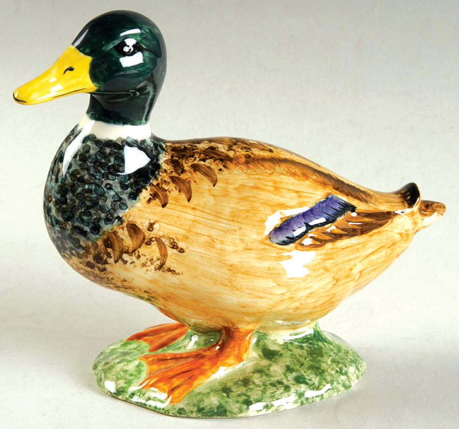 Rambouillet Duck Figurine by Faiencerie De Gien-1