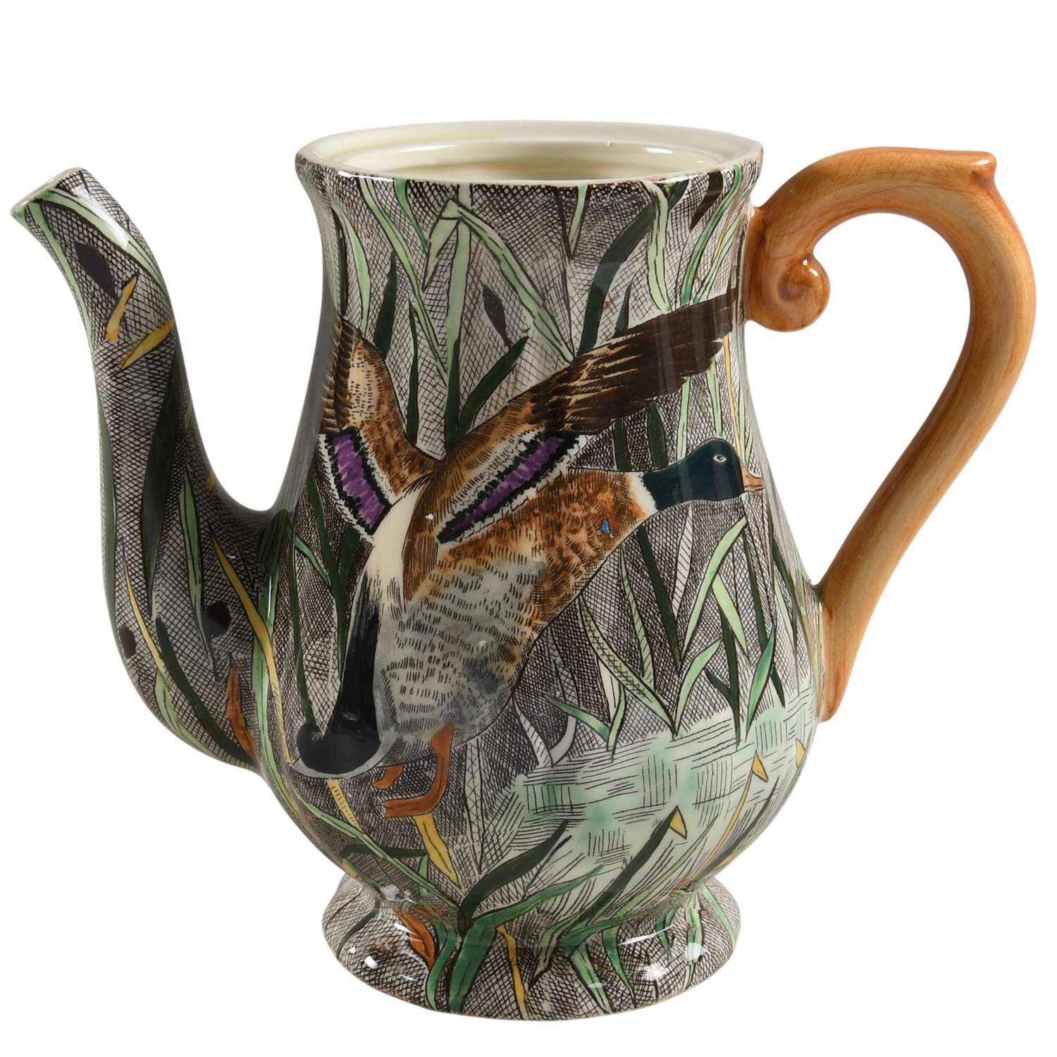 Rambouillet Coffee Pot No Lid by Faiencerie De Gien-1