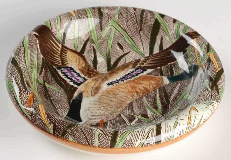 Rambouillet Small Ashtray by Faiencerie De Gien-1