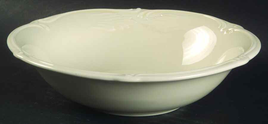Rocaille (Cream) Coupe Cereal Bowl by Faiencerie De Gien-1