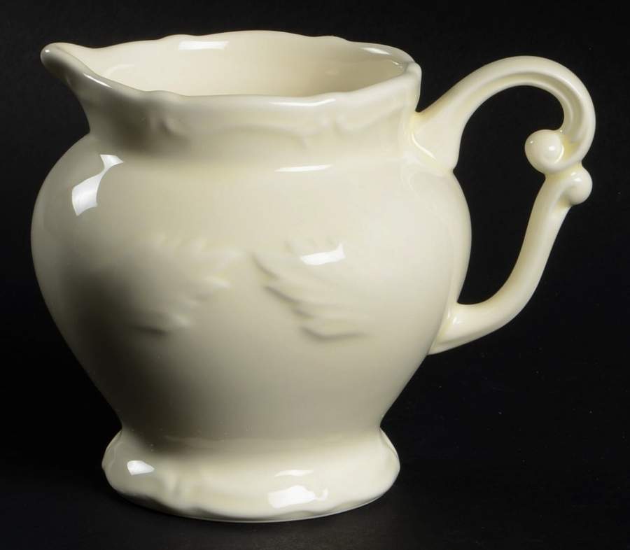 Rocaille (Cream) Creamer by Faiencerie De Gien-1