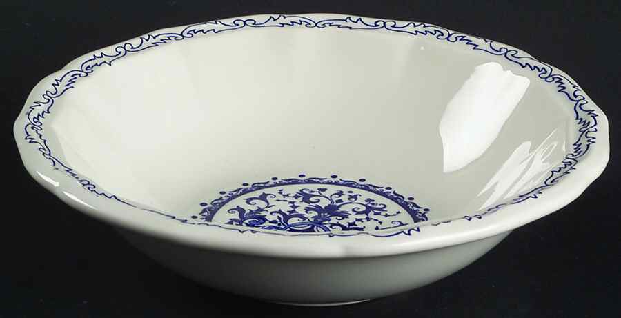 Rouen Rim Cereal Bowl by Faiencerie De Gien-1