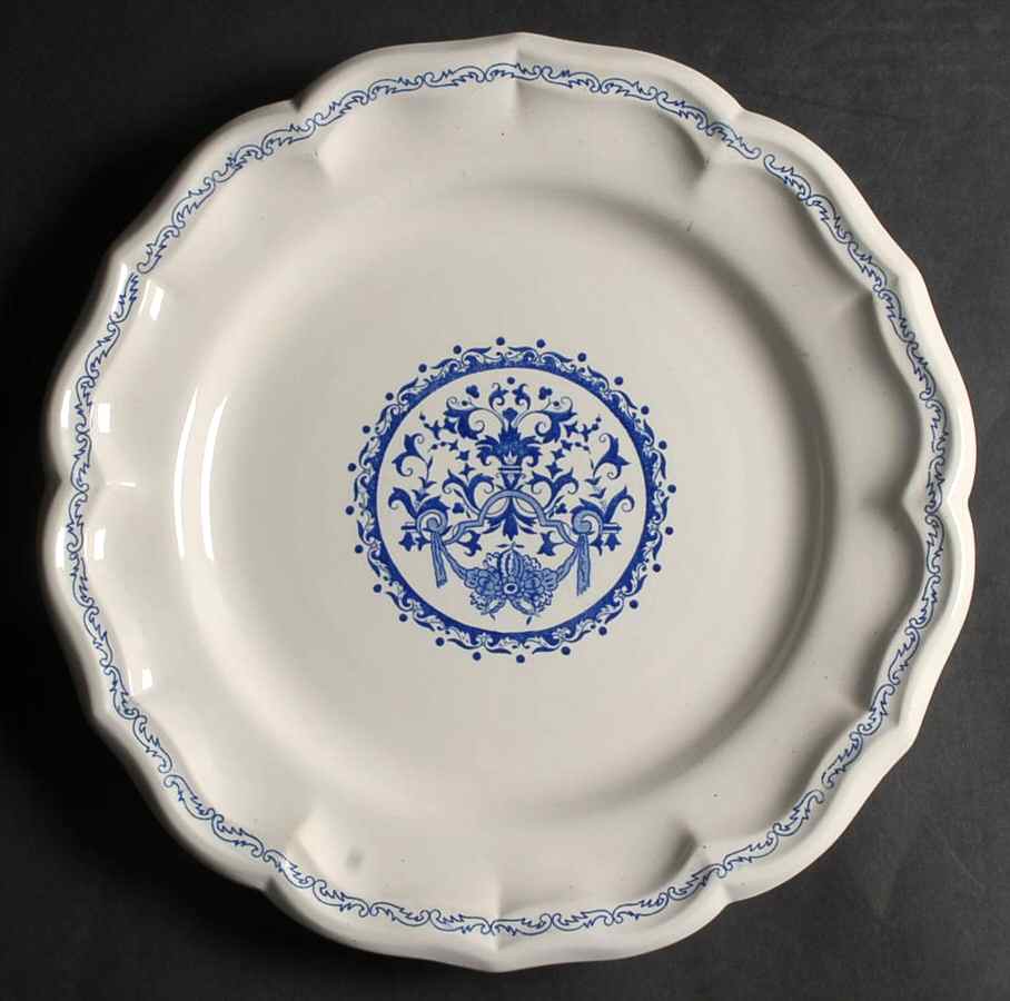 Rouen 12" Chop Plate (Round Platter) by Faiencerie De Gien-1