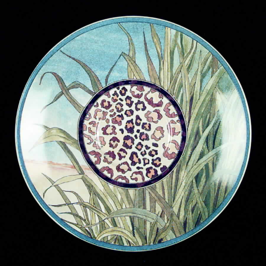 Savane Saucer by Faiencerie De Gien-1