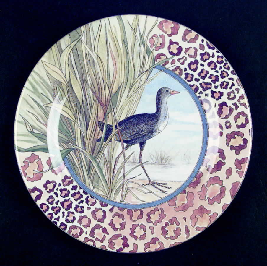 Savane Salad/Dessert Plate by Faiencerie De Gien-1
