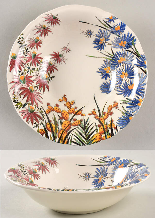 Tamarin Coupe Cereal Bowl by Faiencerie De Gien-1