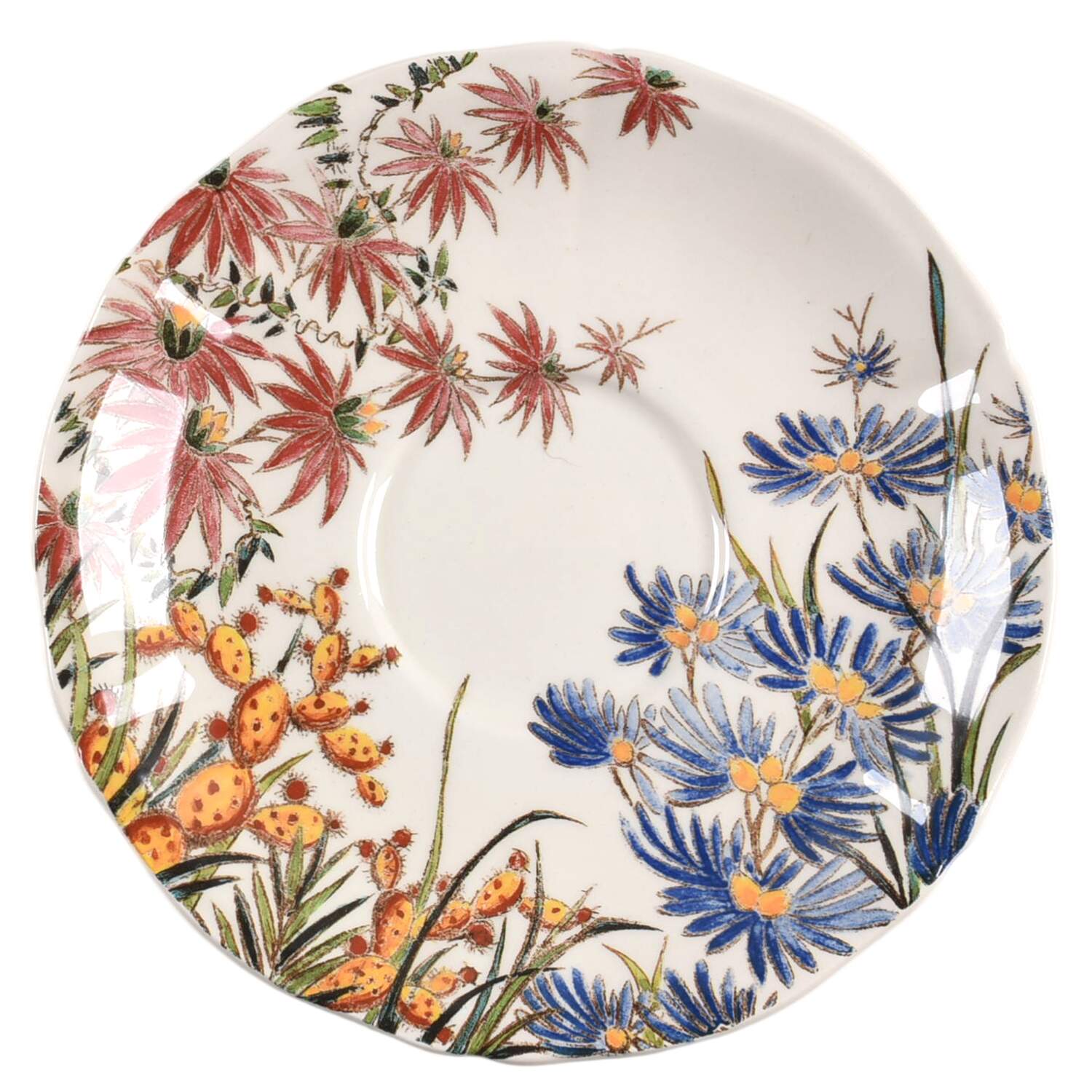 Tamarin Saucer by Faiencerie De Gien-1