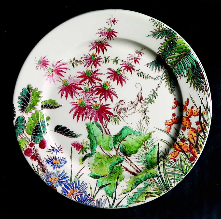 Tamarin Wine Bottle Coaster by Faiencerie De Gien-1