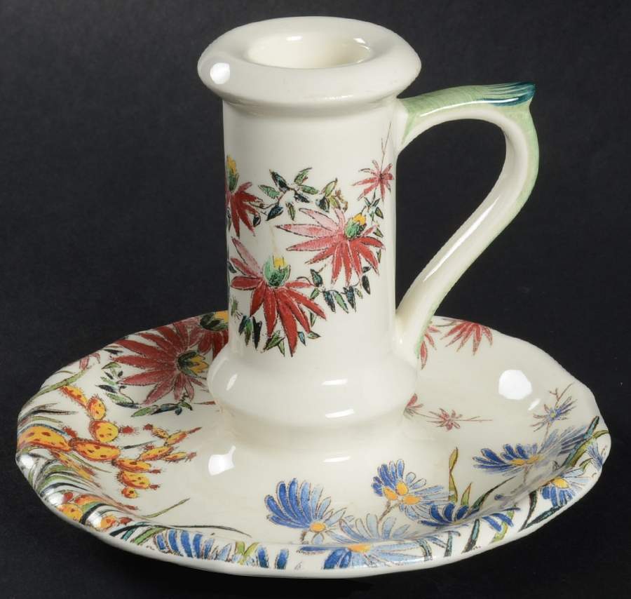 Tamarin Single Light Candlestick by Faiencerie De Gien-1