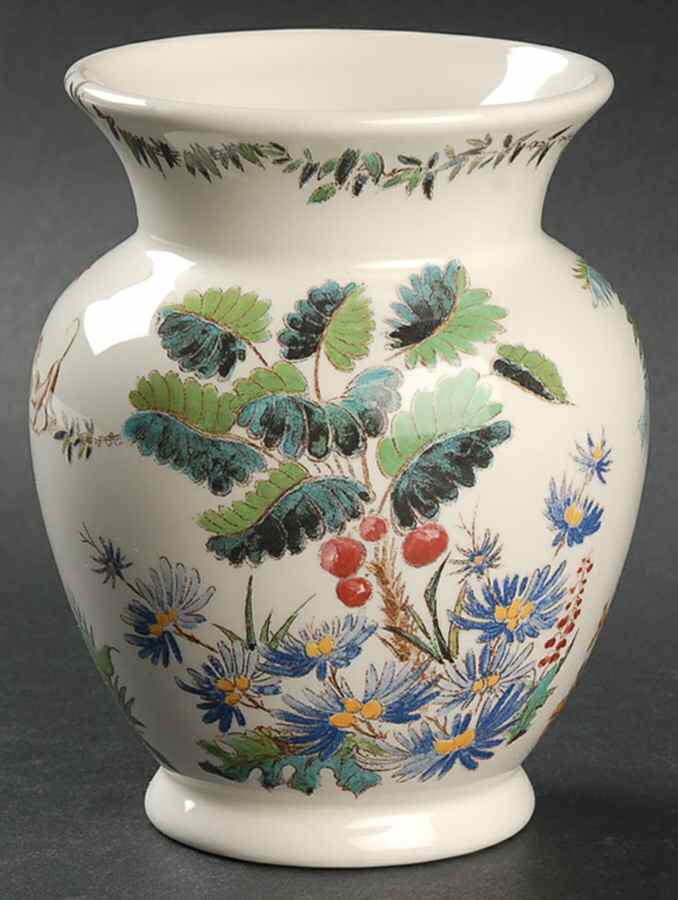 Tamarin 5" Vase by Faiencerie De Gien-1