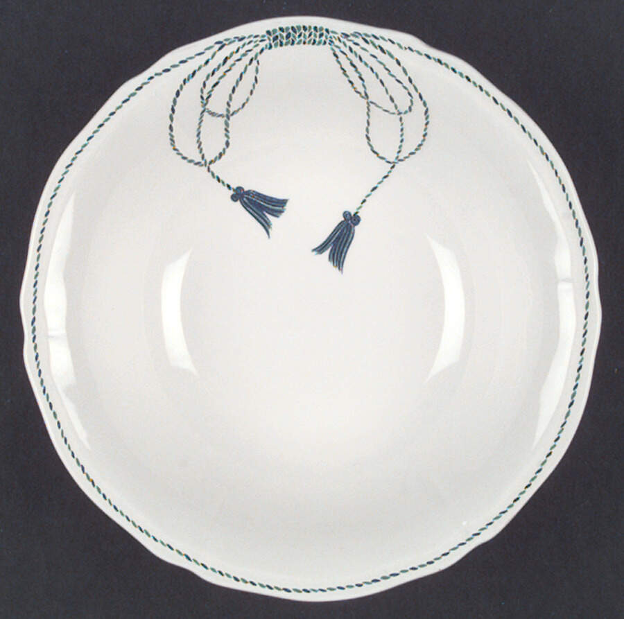 Passementerie Coupe Cereal Bowl by Faiencerie De Gien-1