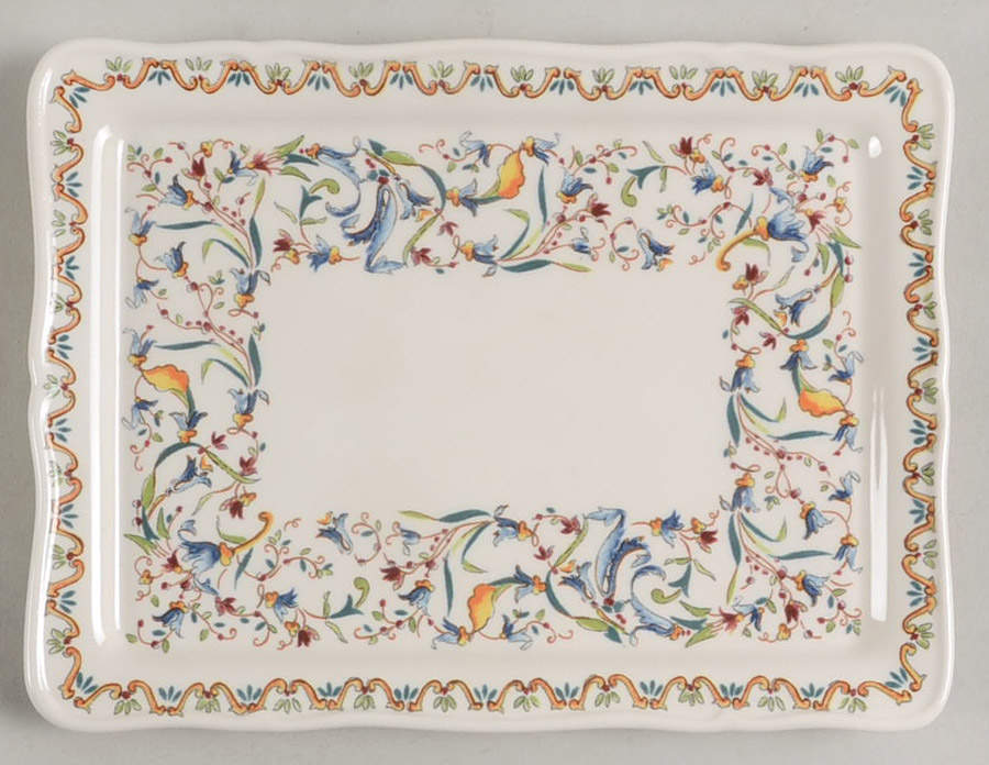 Toscana Butter Tray by Faiencerie De Gien-1