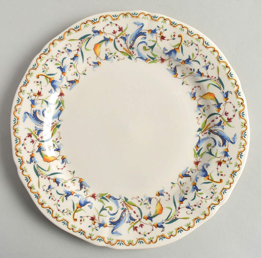 Toscana Salad Plate by Faiencerie De Gien-1