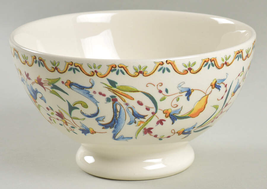 Toscana Coupe Cereal Bowl by Faiencerie De Gien-1