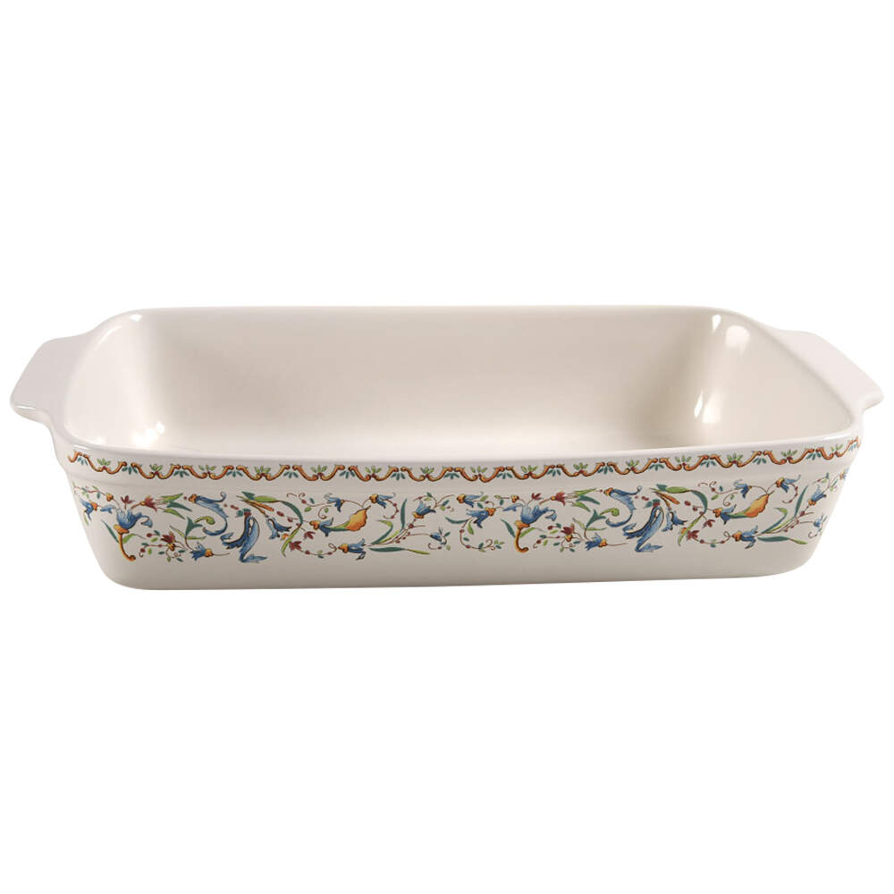Toscana 15" Rectangular Baker by Faiencerie De Gien-1