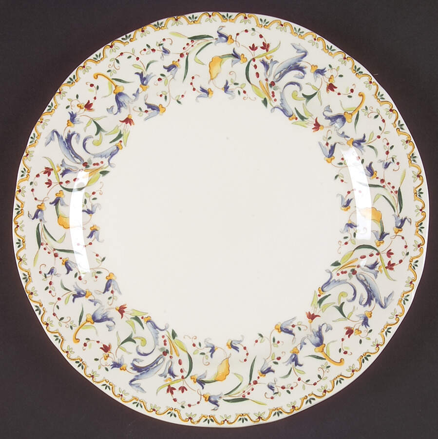 Toscana Dessert Luncheon Plate by Faiencerie De Gien-1