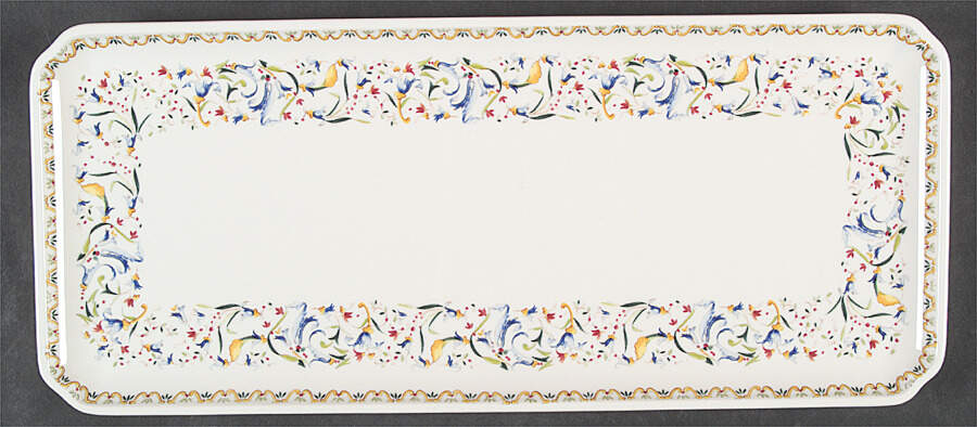 Toscana Large Sandwich Tray by Faiencerie De Gien-1