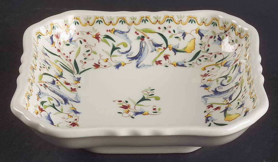 Toscana 6" Square Tray by Faiencerie De Gien-1