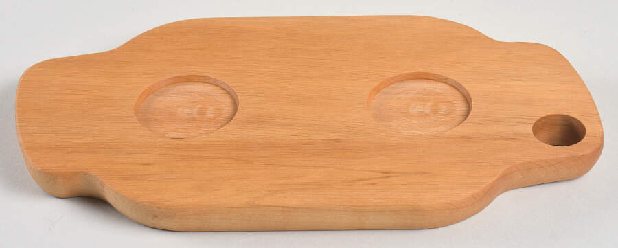 Toscana Wood Tapas Serving Tray by Faiencerie De Gien-1