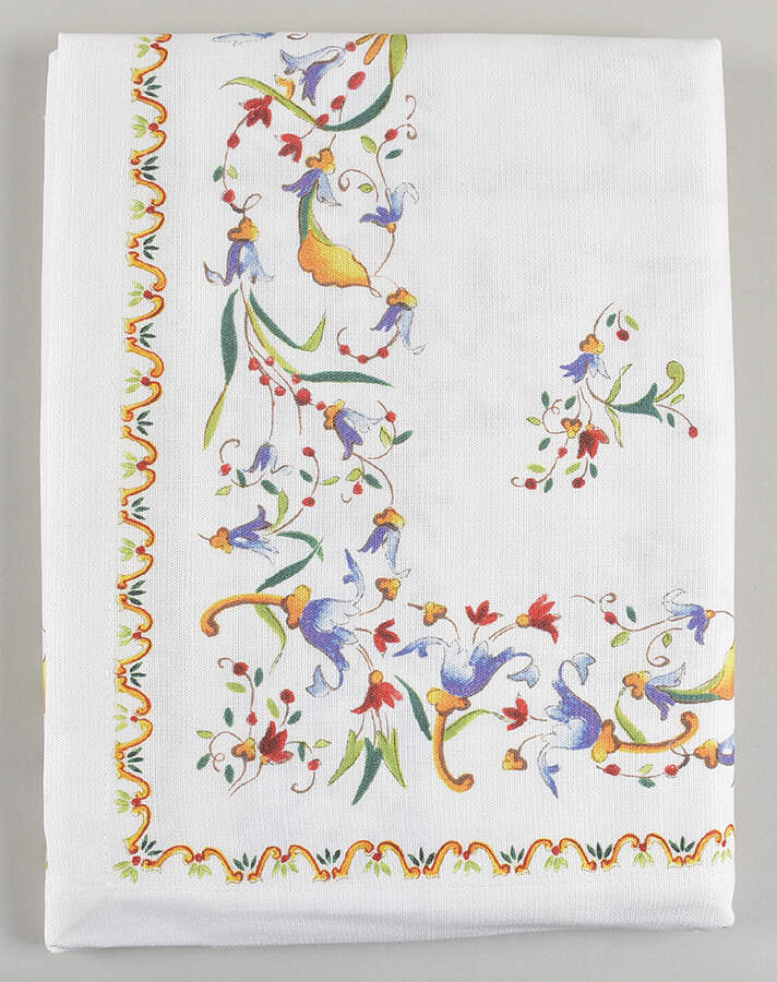 Toscana 66" Square Tablecloth by Faiencerie De Gien-1