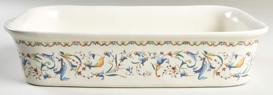 Toscana 13"  Rectangular Baker by Faiencerie De Gien-1