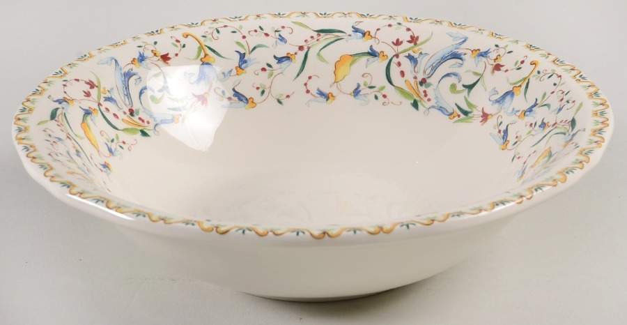 Toscana Fruit/Cereal Bowl by Faiencerie De Gien-1