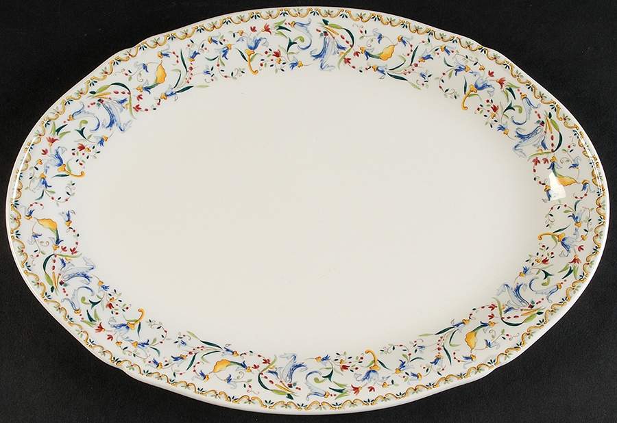 Toscana Steak Plate by Faiencerie De Gien-1