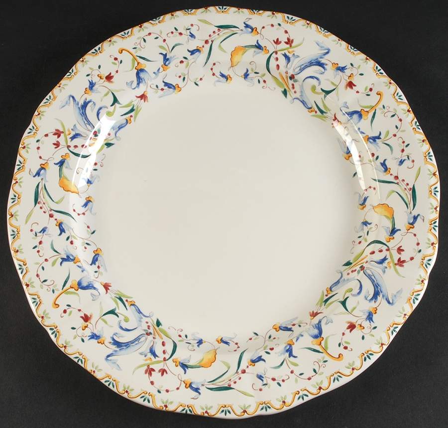 Toscana 12" Chop Plate (Round Platter) by Faiencerie De Gien-1