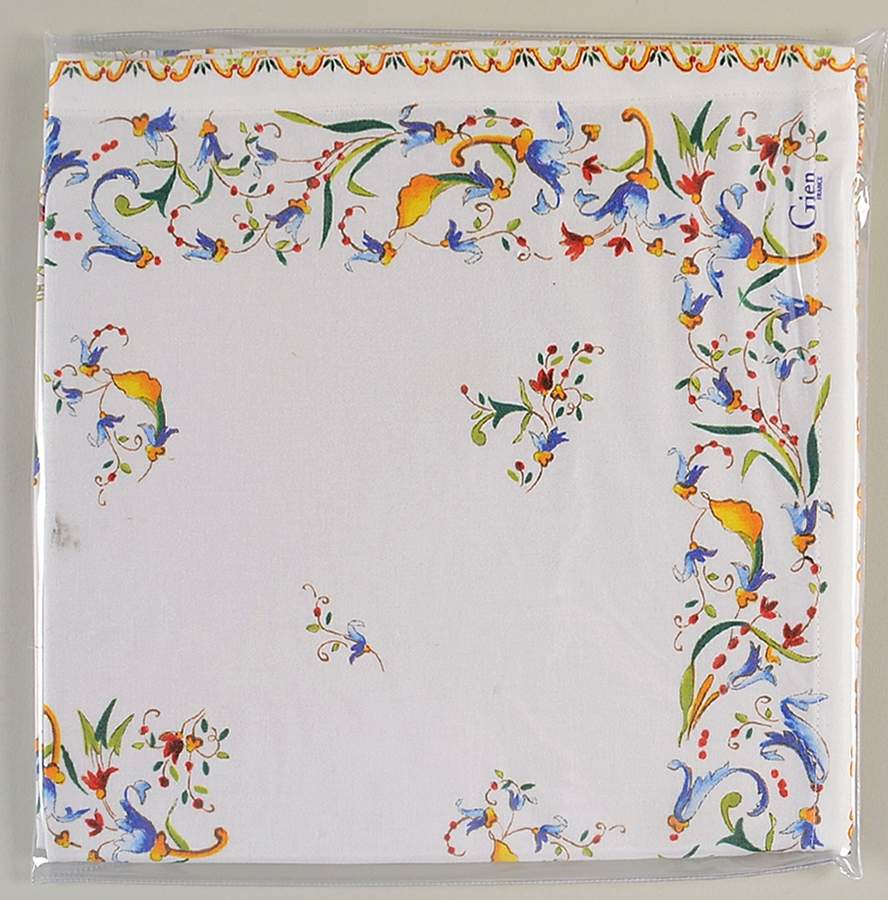 Toscana 47" Square Tablecloth by Faiencerie De Gien-1