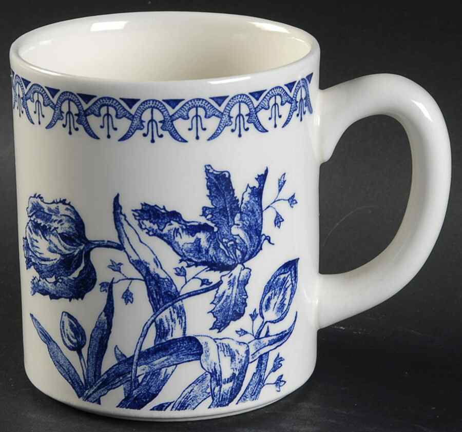 Tulipes Mug by Faiencerie De Gien-1