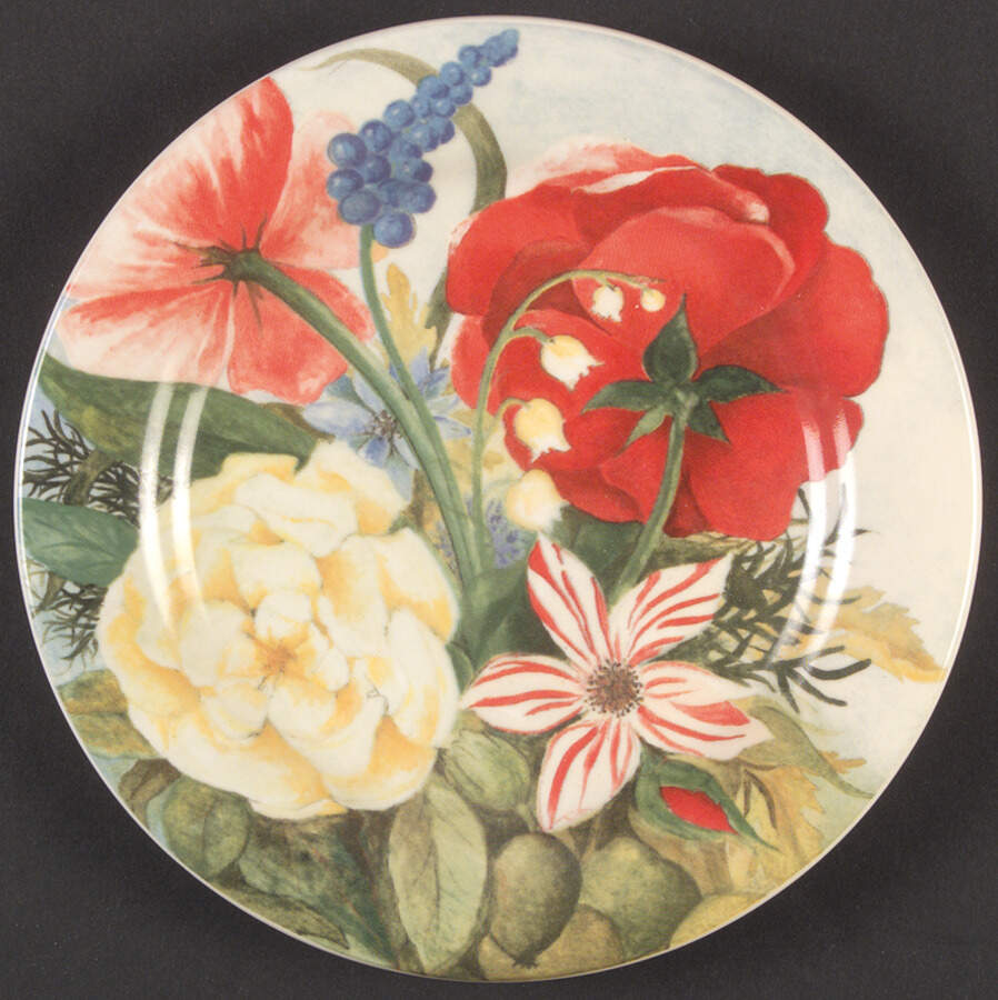 Volupte Bread & Butter Plate by Faiencerie De Gien-1