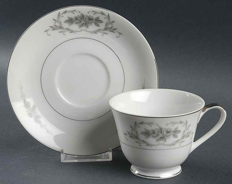 Elsinore Footed Cup & Saucer Set by Gildhar-1