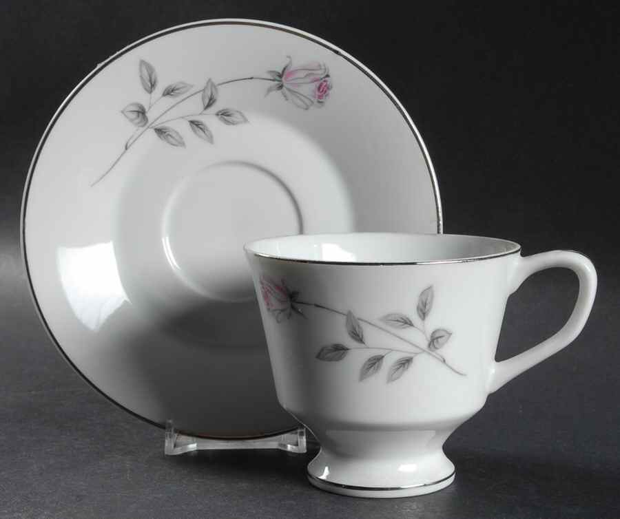 Enchantment Footed Cup & Saucer Set by Gildhar-1