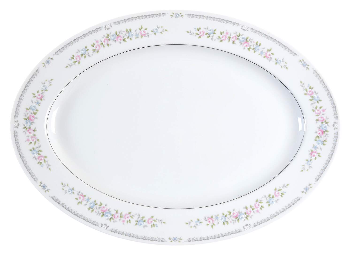 Hampton 16" Oval Serving Platter by Gildhar-1