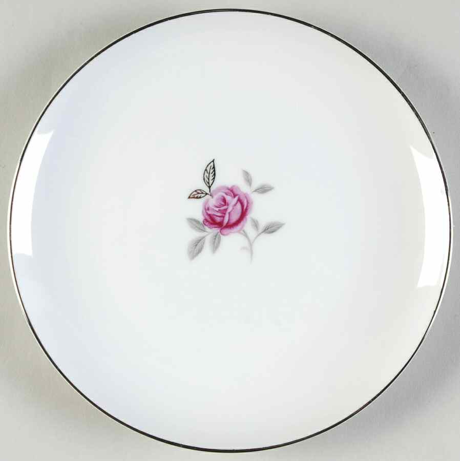 Petite Rose Bread & Butter Plate by Gildhar-1