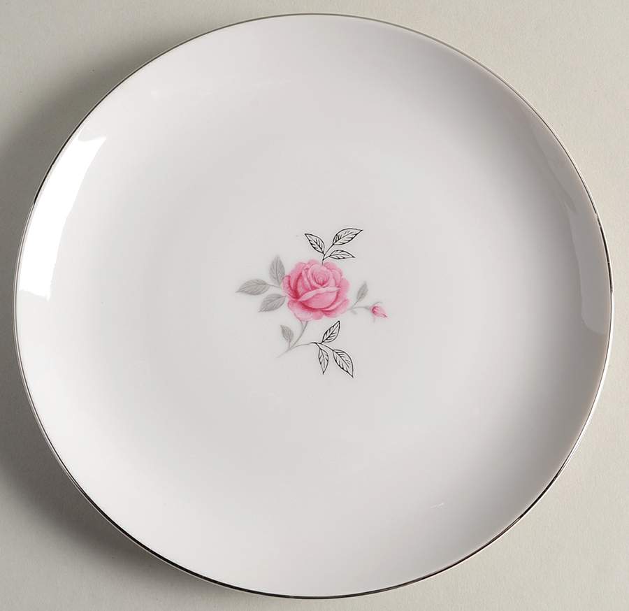 Petite Rose Salad Plate by Gildhar-1