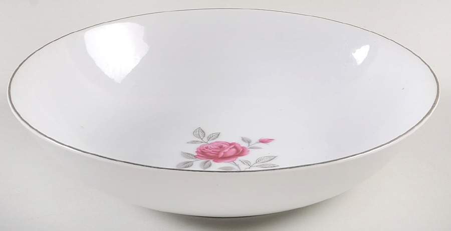Petite Rose 9" Round Vegetable Bowl by Gildhar-1
