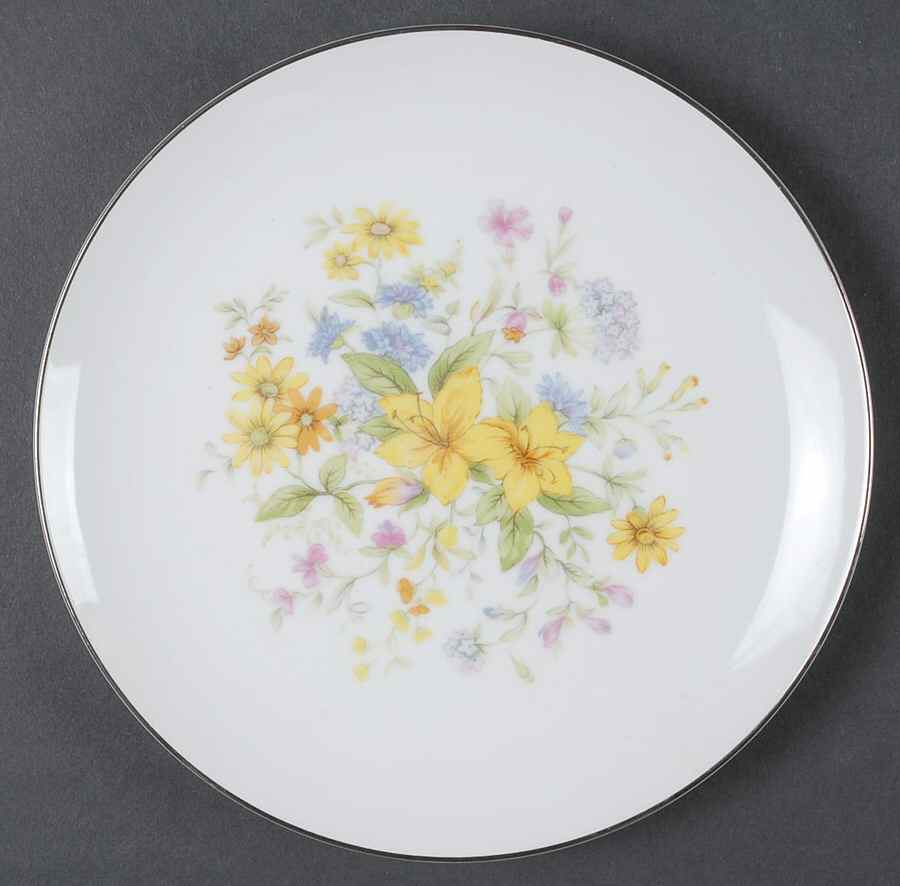 Spring Boquet Salad Plate by Gildhar-1