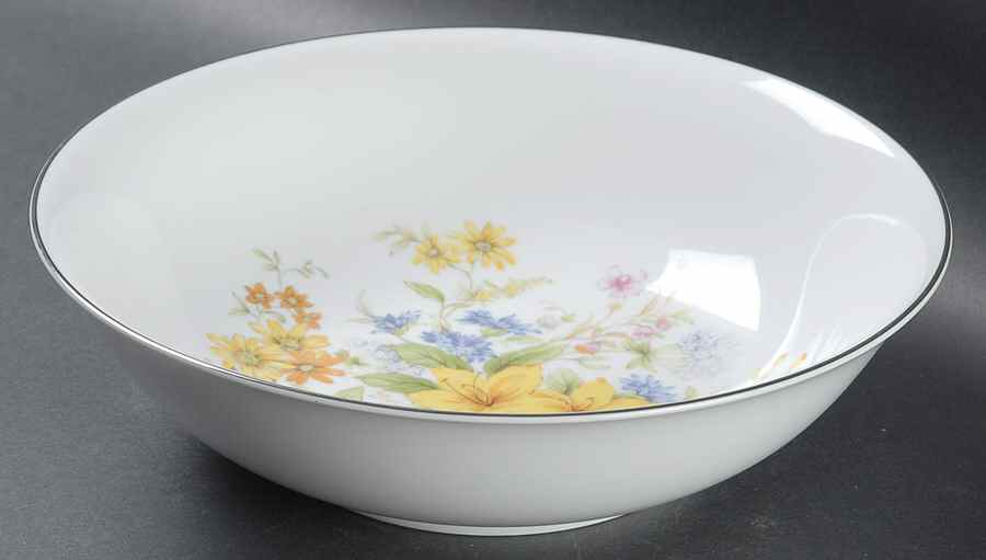 Spring Boquet 9" Round Vegetable Bowl by Gildhar-1