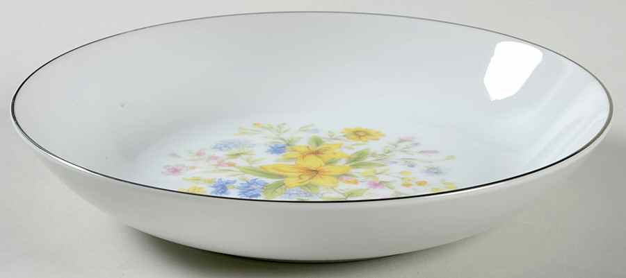 Spring Boquet Coupe Soup Bowl by Gildhar-1