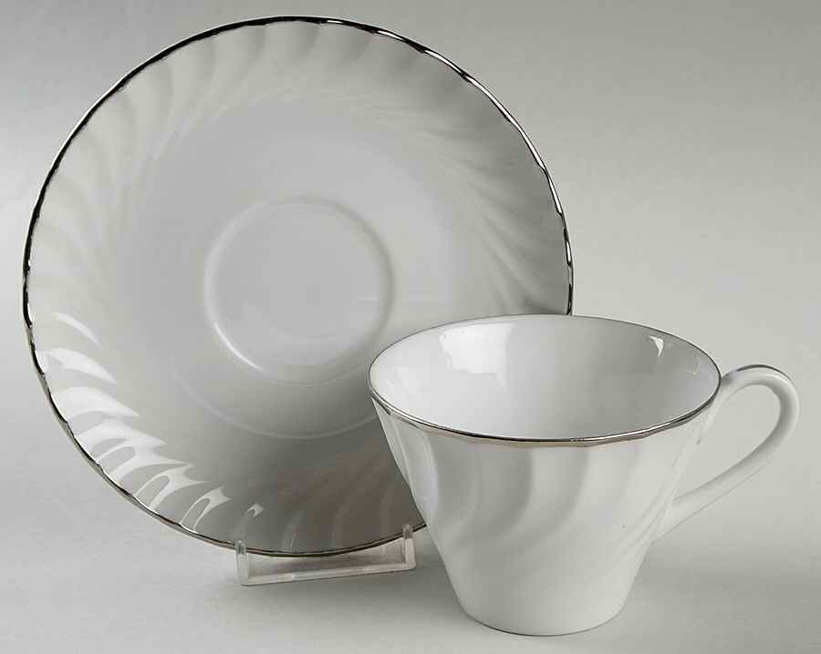 Swirl Flat Cup & Saucer Set by Gildhar-1