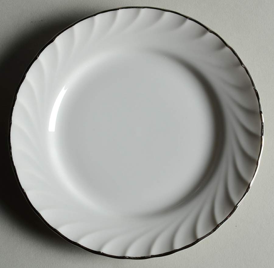 Swirl Bread & Butter Plate by Gildhar-1