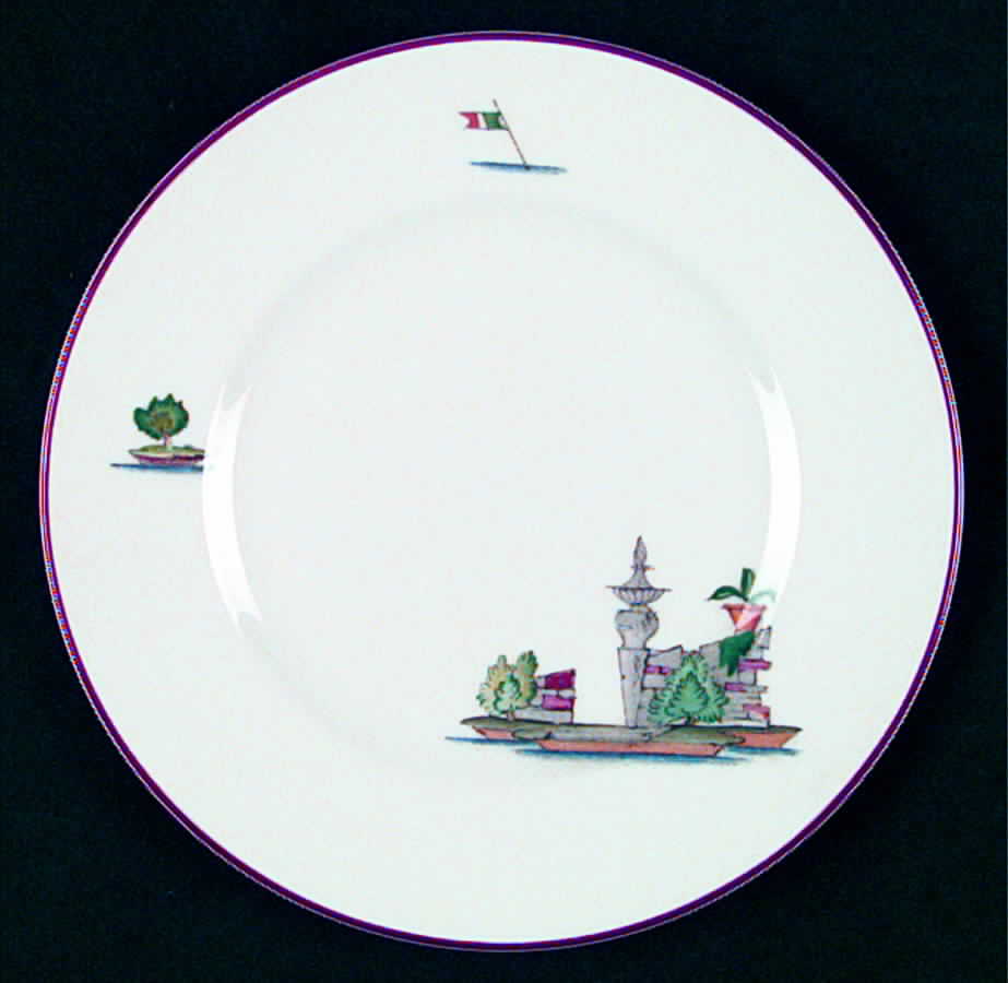 Acquarelli Bread & Butter Plate by Ginori 1735-1