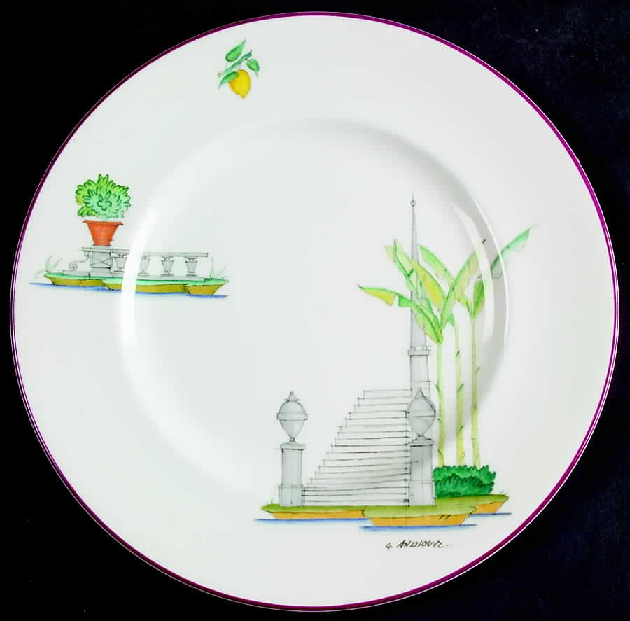 Acquarelli Salad Plate by Ginori 1735-1