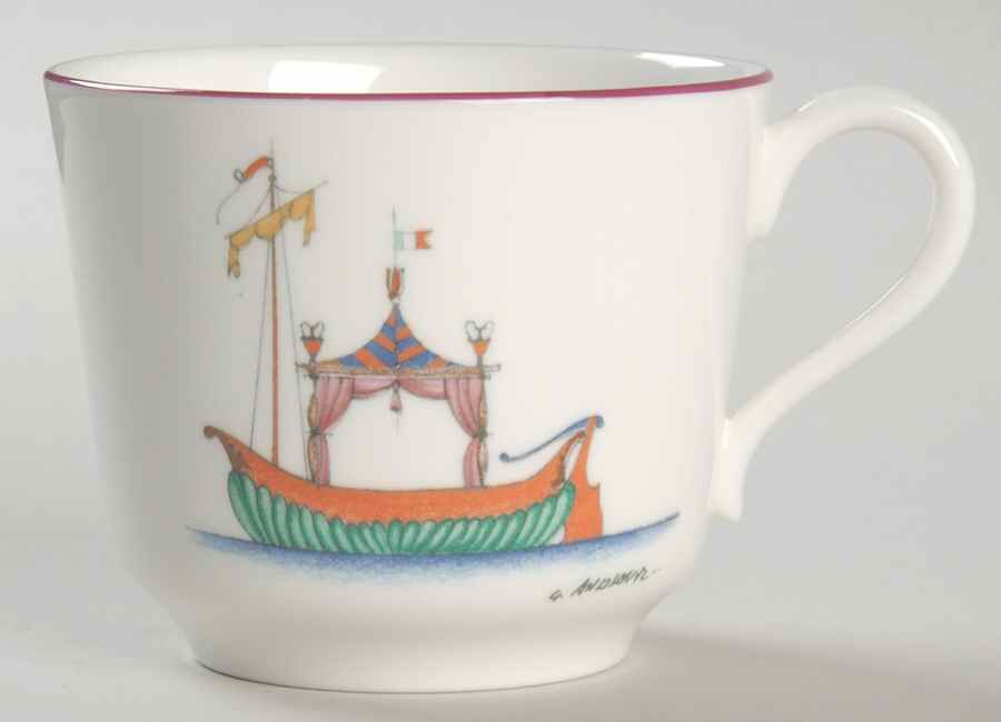 Acquarelli Flat Cup by Ginori 1735-1